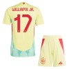 Conjunto (Camiseta+Pantalón Corto) España Williams JR 17 Segunda Equipación Euro 2024 - Niño